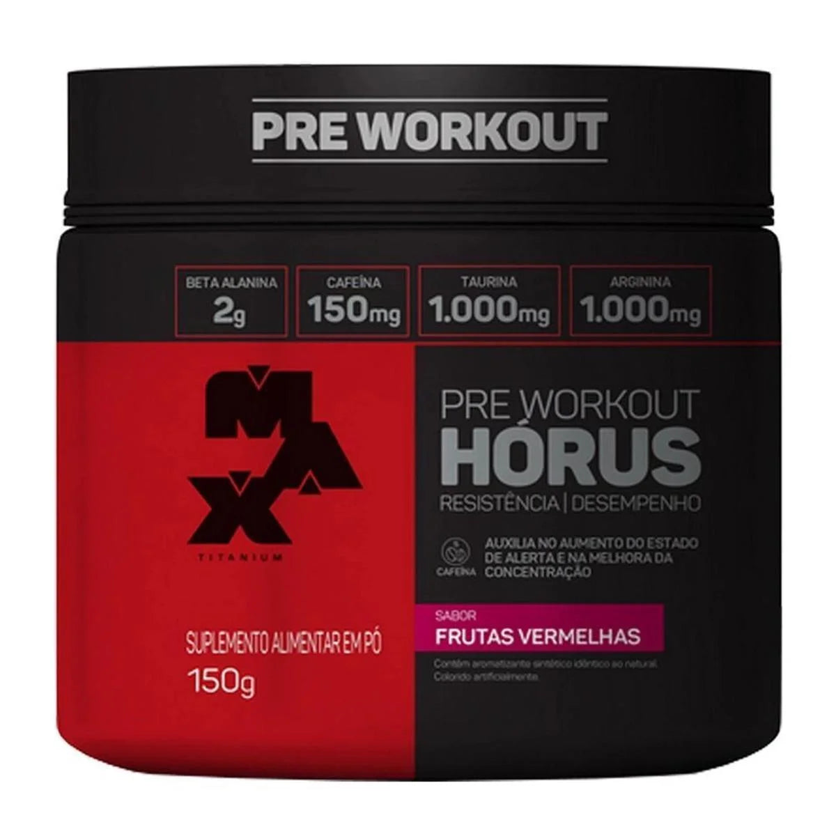 HORUS MAX TITANIUM FRUITS ROUGES (pot de 150g)