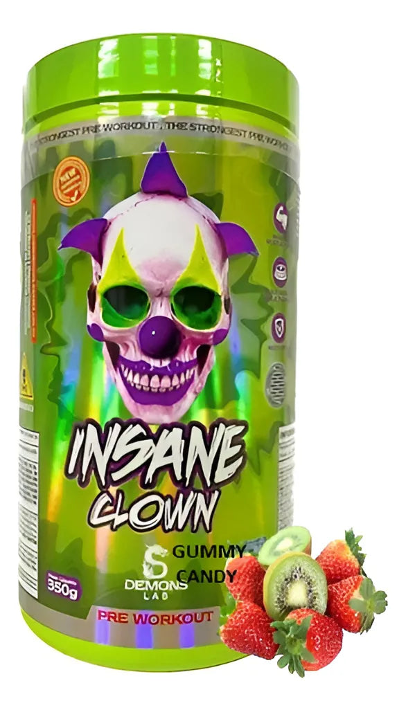 DEMONS LAB INSANE CLOWN FRAISE ET KIWI (pot de 350g)