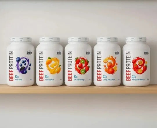 SHARK BEEF PROTEIN SHARK PRO FRUITS VIOLETS (pot de 900g)