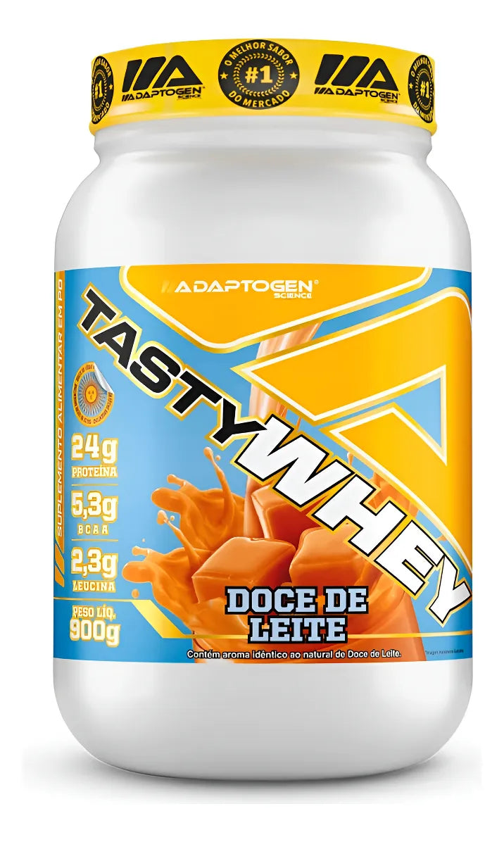 TASTY WHEY ADAPTOGEN CONFITURE DE LAIT (pot de 900g)