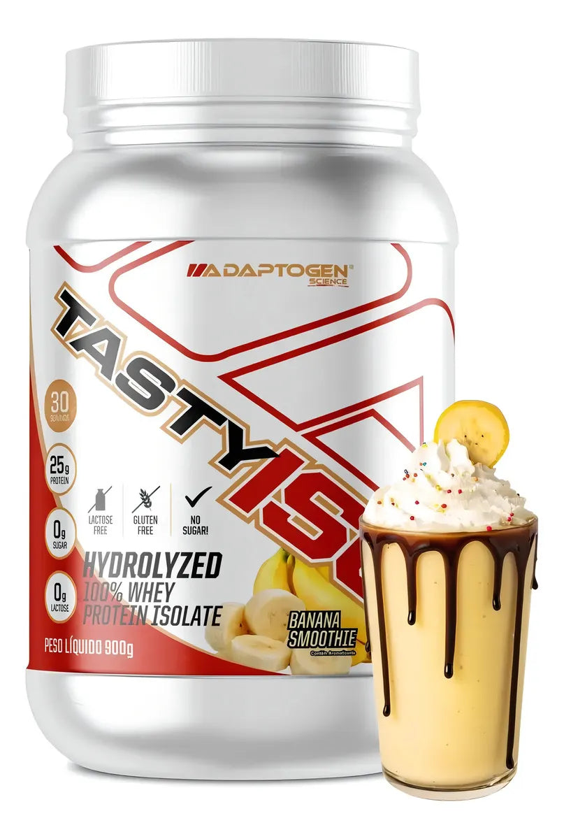 TASTY ISO ADAPTOGEN BANANE (pot de 900g)